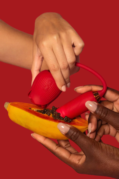 Rosa Dupla Soca Soca e Sucção