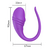 Vibrador em Formato de Glande Roxo com APP e 9 Modos de Vibração- Ref.: ME005 -  Afrodite Londrina