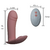 Vibrador Multivelocidade em Formato de Glânde e Concha com Controle Remoto -  Afrodite Londrina