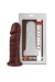 PAN008 Pênis Realístico Negro Maciço - 15,3cm X 4cm - comprar online