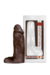 PAN022 Pênis Realístico Negro Com Escroto Maciço - 23,2 cm X 7,3cm - comprar online