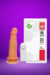 ADAO34 Prótese 8 com ventosa e vibro controle remoto - 16x4 cm