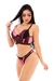 Conjunto Prisma Cropped Com Bojo e Renda 02146 - comprar online