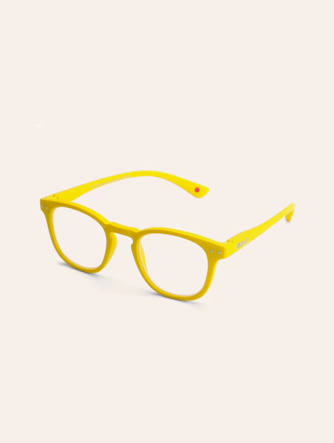 Anteojos B+D Lectura Dot Matt Yellow - comprar online