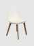 Silla Vita White Patas Madera