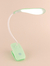 Lampara Led Pinza Recargable Verde en internet