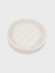 Jabonera Redonda Blanca Capri - comprar online
