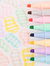 Resaltador x 8 Pastel en internet