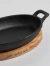 Provoletera Oval Hierro C/Base 22X12Cm en internet