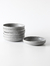 Set Plato Pasta Gris Fushion X6 23Cm - comprar online