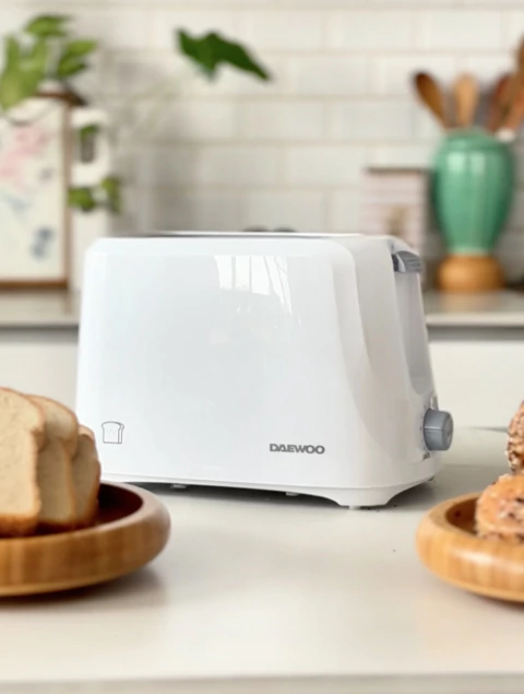Tostadora Blanca 2 Ranuras Daewoo - comprar online