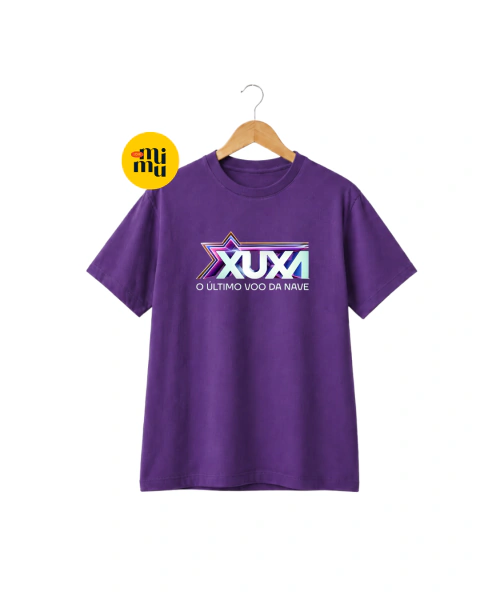 Camisa XUXA - Logo Turnê - O último voo da nave