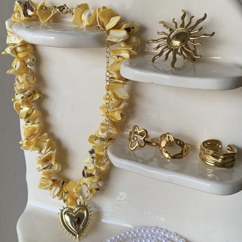 Collar Bali Amarillo Gold - comprar online