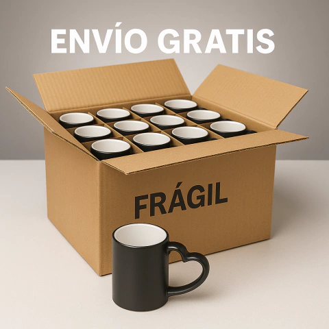 Taza Mágica Asa Corazón – x36 unidades con Envío Gratis