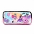 CARTUCHERA SKORA HOLOGRAFICA NOT CUTE CLUB 2 CIERRES 12X7X22 PRECIO UNITARIO (BTS) (37778)