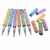 SET X12 BOLIGRAFOS CON MOSTACILLAS COLORES PASTEL PRECIO POR SET (24566) en internet