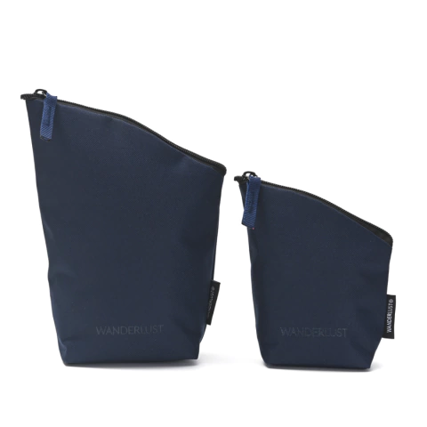 SET YERBERO Y AZUCARERO WANDERLUST 22X17X6 -14X13X5CM COLOR AZUL (39224)