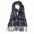 BUFANDON DE HOMBRE CUADRILLE 170X33CM COLOR AZUL/GRIS PRECIO UNITARIO (TX129402C) - comprar online