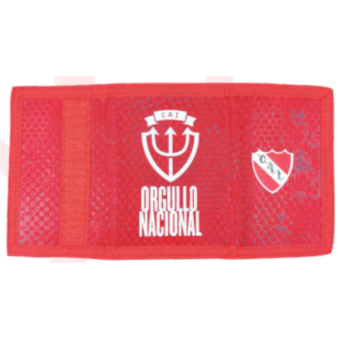 BILLETERA DE TELA INDEPENDIENTE 8X12CM ESTAMPA ORGULLO NACIONAL (IN151A)