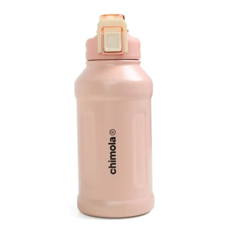 BOTELLA TERMICA CHIMOLA 900ML DE ACERO INOXIDABLE COLOR ROSA PRECIO UNITARIO (BZ50B)