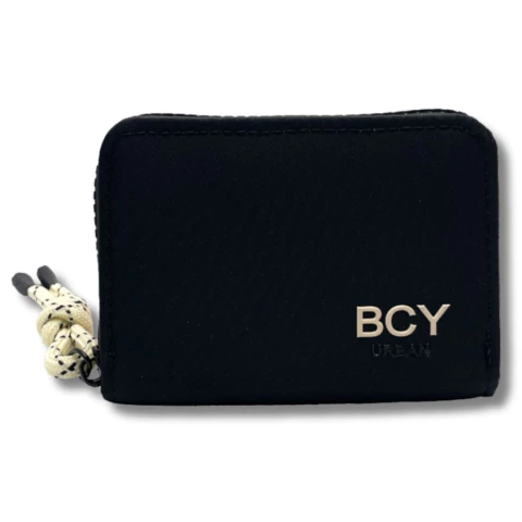 TARJETERO BAGCHERRY DE NYLON 11X8X3 COLOR NEGRO (267029A) - comprar online