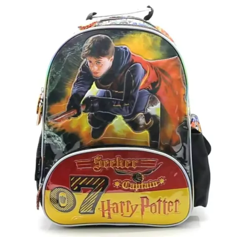 MOCHILA CRESKO HARRY POTTER 16 PULGADAS 2 CIERRES 40X26X11CM PRECIO UNITARIO (BTS) (HP126)