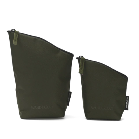 SET YERBERO Y AZUCARERO WANDERLUST 22X17X6 -14X13X5CM COLOR VERDE (39223)