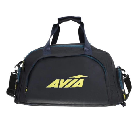 BOLSO DEPORTIVO 2 EN 1 (USO COMO MOCHILA O COMO BOLSO) AVIA 55X25X30CM COLOR AZUL (AVBO10B)