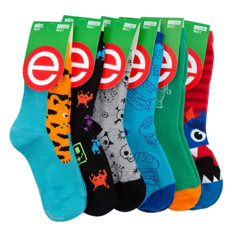 PACK X12 MEDIAS 1/2 CAÑA DE VARON TALLE 1 ELEMENTO PRECIO POR PACK (1021VT1)