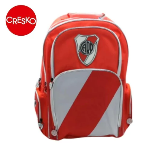 MOCHILA DE ESPALDA RIVER PLATE 18 PULGADAS 45X30CM (BTS) (RI173)