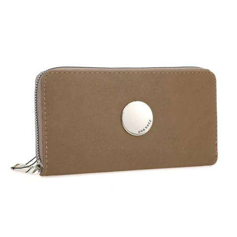 BILLETERA ONA SAEZ DE CUERO SINTETICO 19X10 COLOR VISON PRECIO UNITARIO (OS460C)