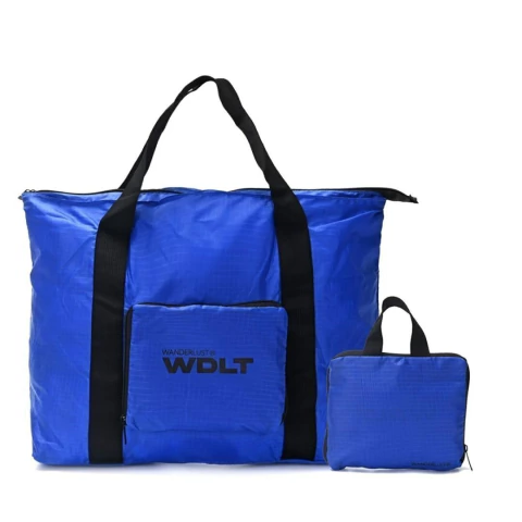 BOLSO PLEGABLE WANDERLUST 47X32X11 COLOR AZUL (38214)