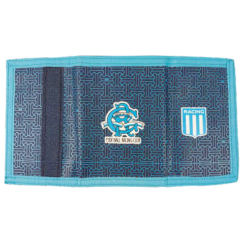 BILLETERA DE TELA RACING CLAUB 8X12CM ESTAMPA RACING CLAUB (RA15C)