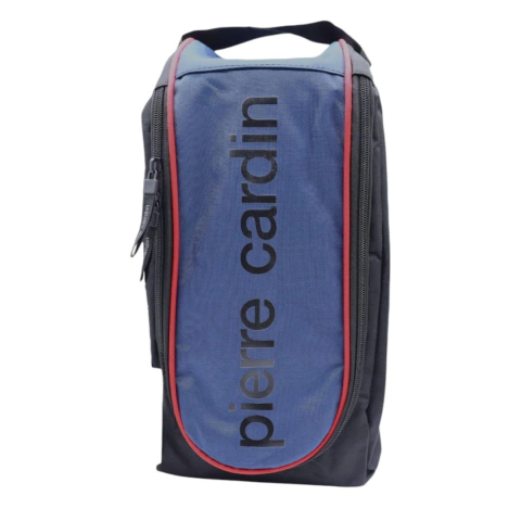 BOTINERO PIERRE CARDIN | 35X17X15 | COLOR NEGRO CON AZUL (PCBOT01B)