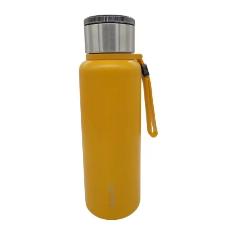 TERMO DE ACERO INOXIDABLE 1000ML COLOR AMARILLO PRECIO UNITARIO (P7768C)