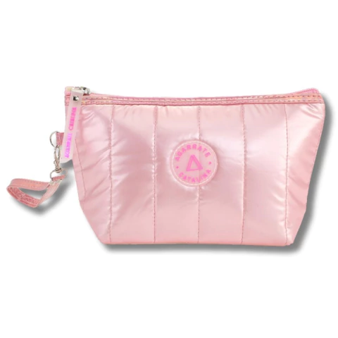 PORTACOSMETICOS AGARRATE CATALINA DE NYLON 23X13X6CM COLOR ROSA (ACCB51B) - comprar online
