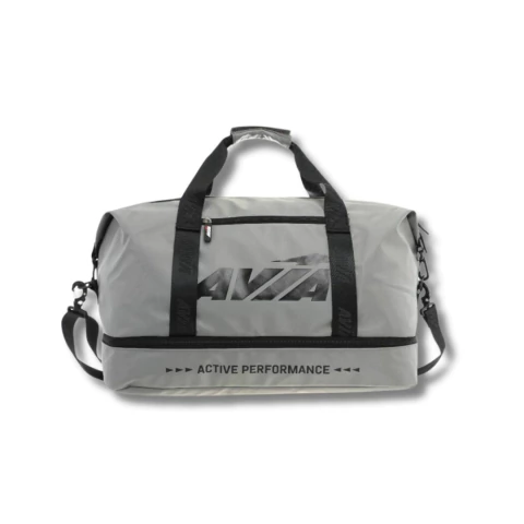 BOLSO DEPORTIVO AVIA 3 CIERRES 34X45X24CM COLOR GRIS (AV25205B) - comprar online
