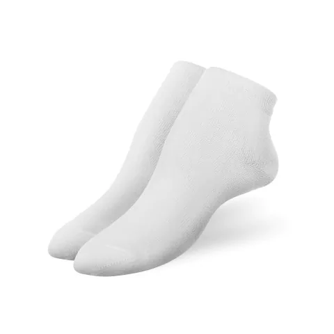 PACK X12 MEDIAS SOQUETES DE NIÑ@S COLOR BLANCO TALLE 2 ELEMENTO PRECIO POR PACK (104BT2)