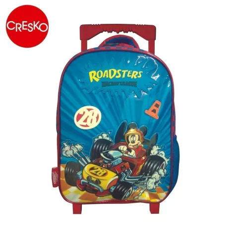 MOCHILA CON CARRO MICKEY 12 PULGADAS - 30X20X13CM PRECIO UNITARIO (BTS) (KM714)