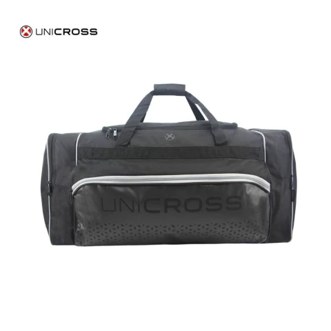 BOLSO UNICROSS 4 CIERRES 29 PULGADAS 75X36X32CM COLOR NEGRO-GRIS PRECIO UNITARIO (624079G)