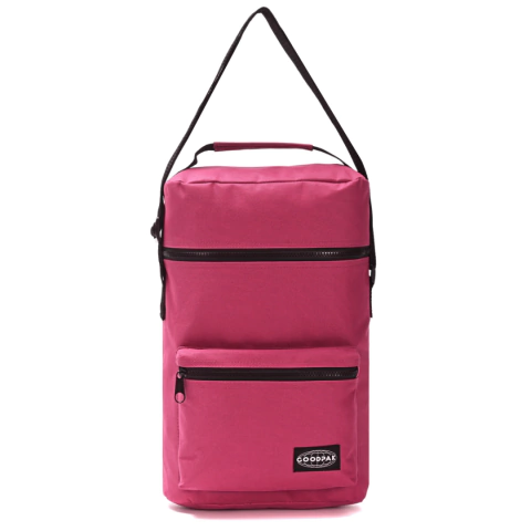BOLSO MATERO GOODPACK 2 CIERRES 36X24X11CM COLOR FUCSIA (38520)