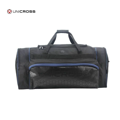 BOLSO UNICROSS 4 CIERRES 29 PULGADAS 75X36X32CM COLOR NEGRO-AZUL PRECIO UNITARIO (624079A)
