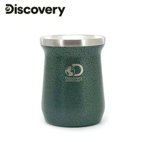 MATE DE ACERO INOXIDABLE DISCOVERY COLOR VERDE (13673)