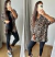 Maxi camisa de lino print SUCRE
