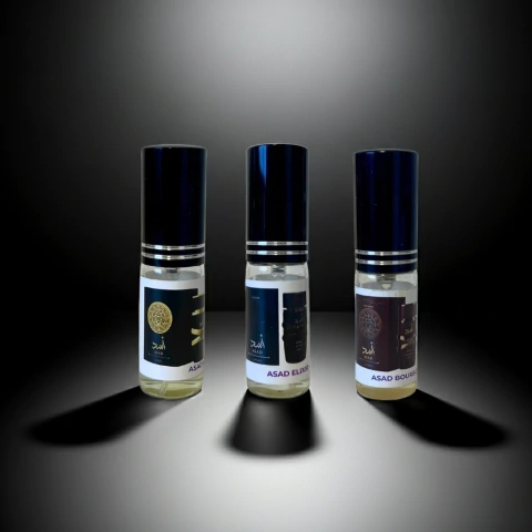 Combo Masculino ASAD- Asad + Asad Bourbon + Asad Elixir (5ML) - comprar online