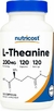 Nutricost | L-theanine | 200mg | 120 Capsules Para 4 Meses