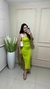 VESTIDO MIDI DE RIBANA - loja online