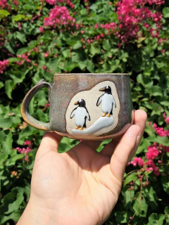 Caneca pinguins - comprar online