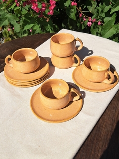 Conjunto cafezinho laranja - loja online