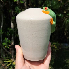 Vaso pererequinha - Supernova Ateliê